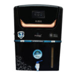 Ai Qua 12 L RO + UV + UF + TDS Control + Alkaline + Copper + UV in Tank (Black)