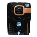 Vista Pro 12 L RO + UV + UF + TDS Control + Alkaline + Copper + UV in Tank (Black)