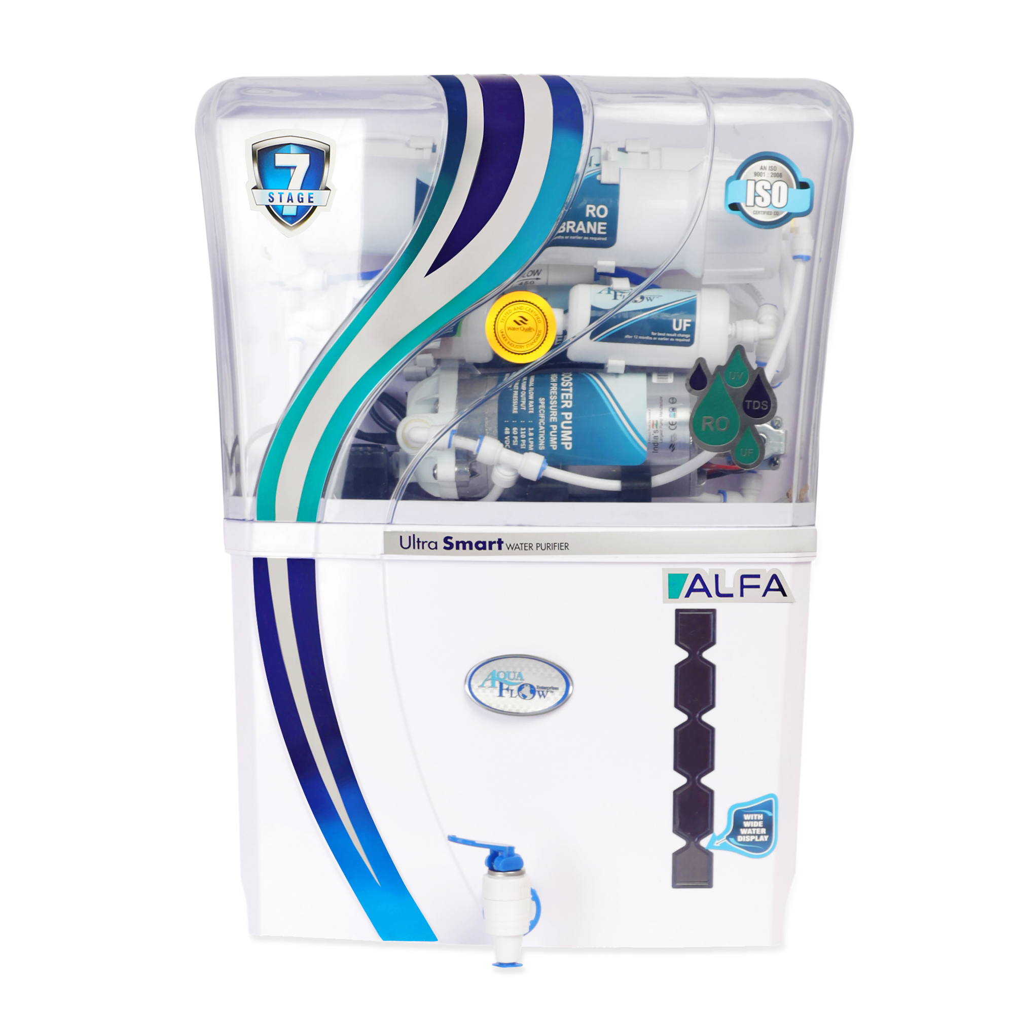 IMG_2531 Alfa Mineral White 12 L RO + UV + UF + TDS Control + Mineral + UV in Tank - Image 1