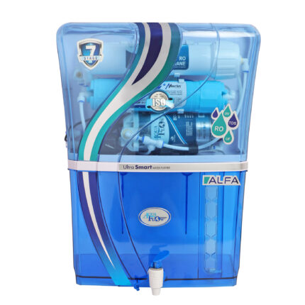 Alfa Alkaline Blue 12 L RO + UV + UF + TDS Control + Alkaline + UV in Tank
